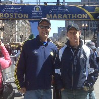 Scott Johnson was a great Boston marathon buddy