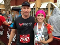 Phoenix Marathon 2014 – great day (rainy!) and great race!