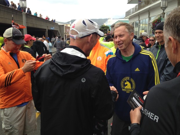 Mike and John - official medal ceremony